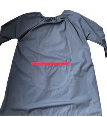 Art Smock Navy/Red Kids 8-10